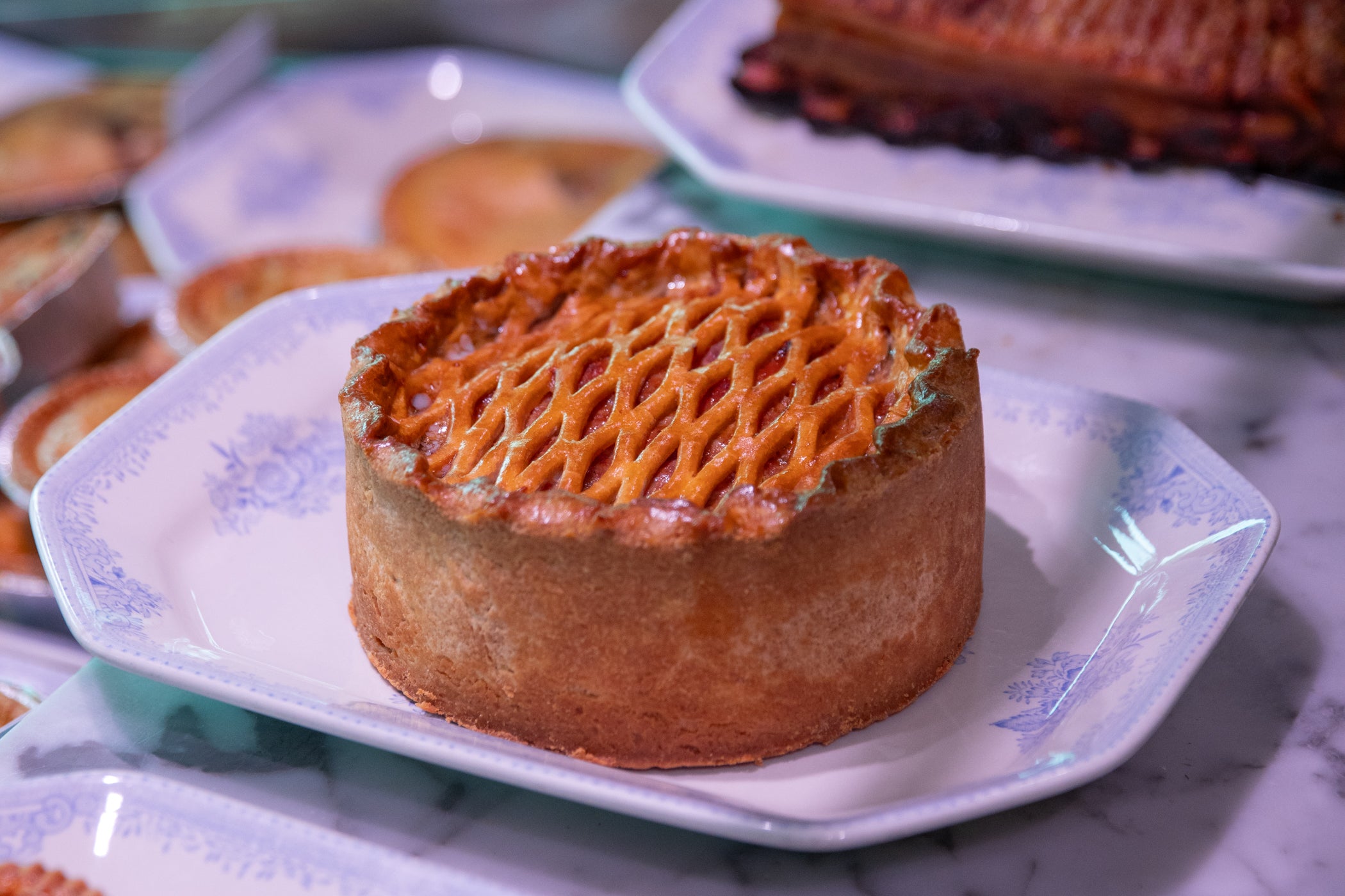 Large Lattice Pork Pie