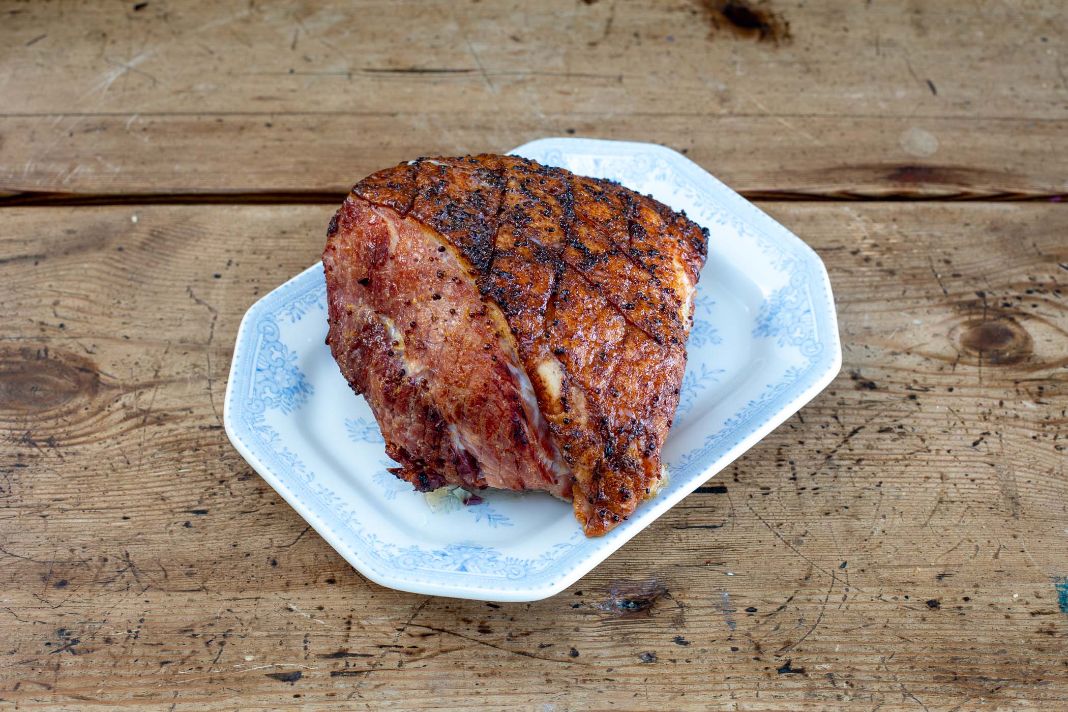 Glazed Roast Ham Corner