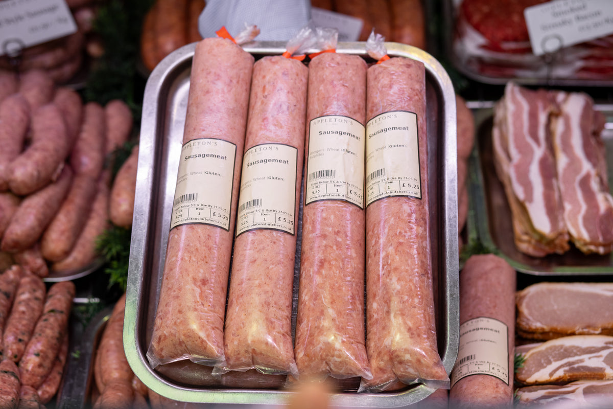 Appleton Meats Pork Sausage Meat 1lb | Appleton's Butchers
